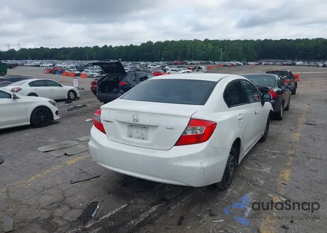 2012 Honda Civic Lx из США, поврежденный, VIN 19XFB2F51CE090032